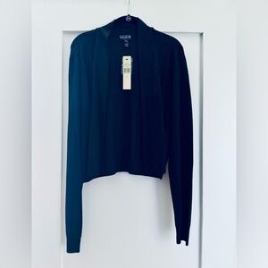 Long Tall Sally | Sparkly Black Bolero NWT!